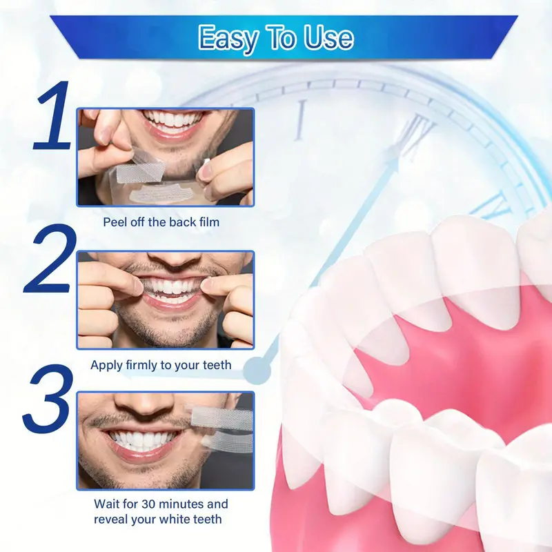 3 boxes SPECIAL PRICE - Teeth Whitening Strips 7 treatments 5D or 9D. - Image 6