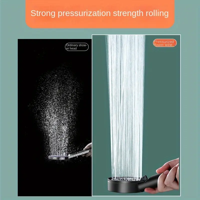 High pressure Black head shower - Image 4