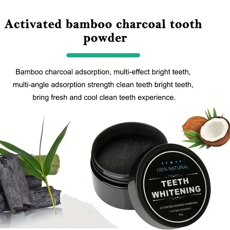 Activated Charcoal Teeth Whitening Powder - Refresh Your Smile! - Image 3