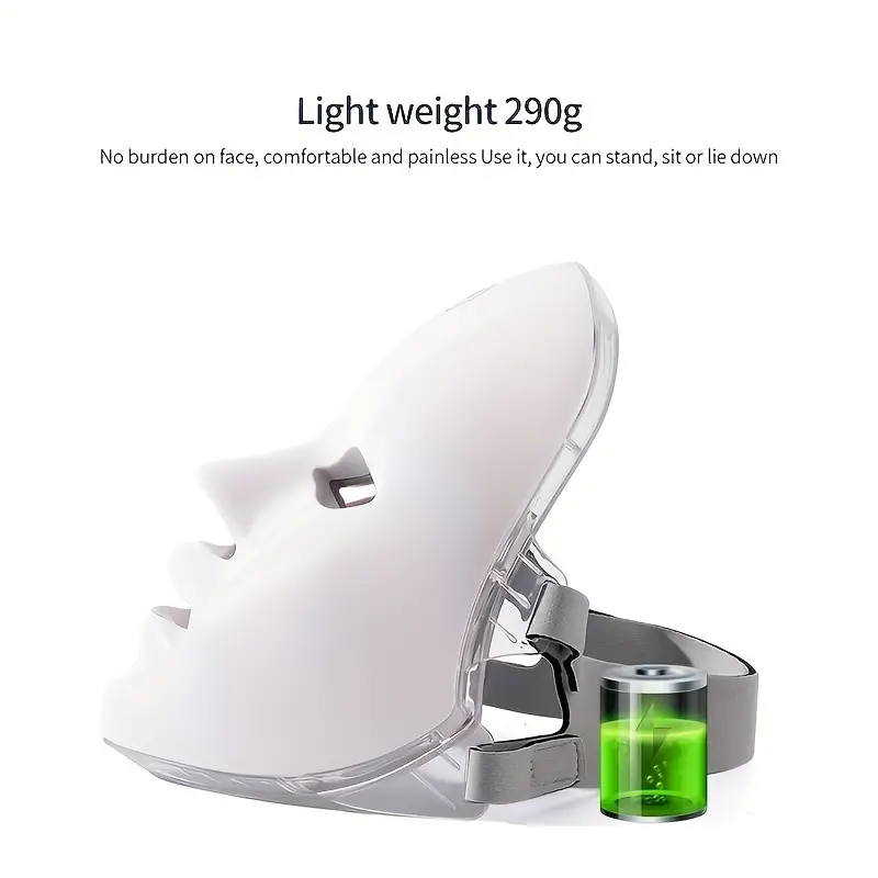 7-Color LED Facial Mask: Your Secret to Youthful Skin and Age-Defying Beauty! - Image 8