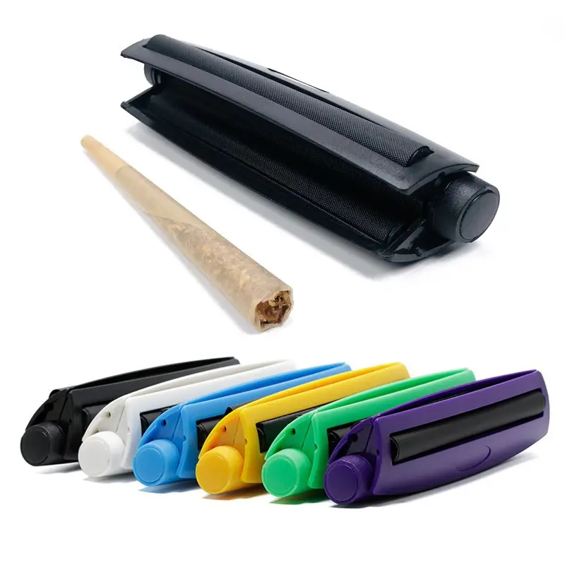 Portable Tobacco Roller in Sleek Black! - Image 4