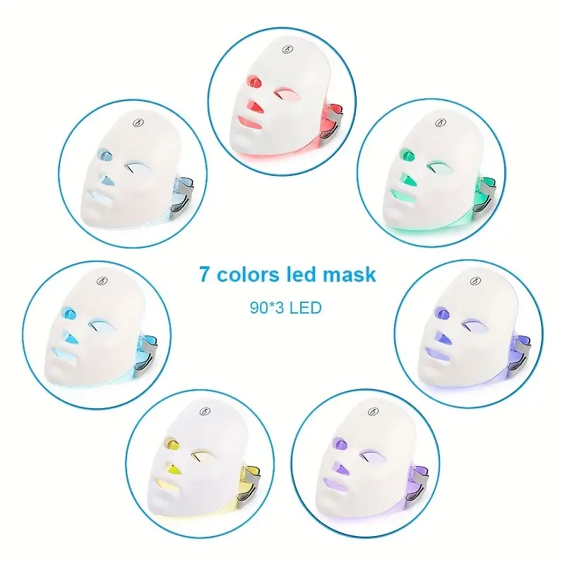 7-Color LED Facial Mask: Your Secret to Youthful Skin and Age-Defying Beauty! - Image 6