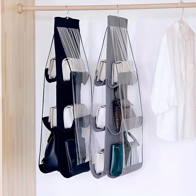 Modern Hanging Purse Organizer in Woven Fabric (1Pc)