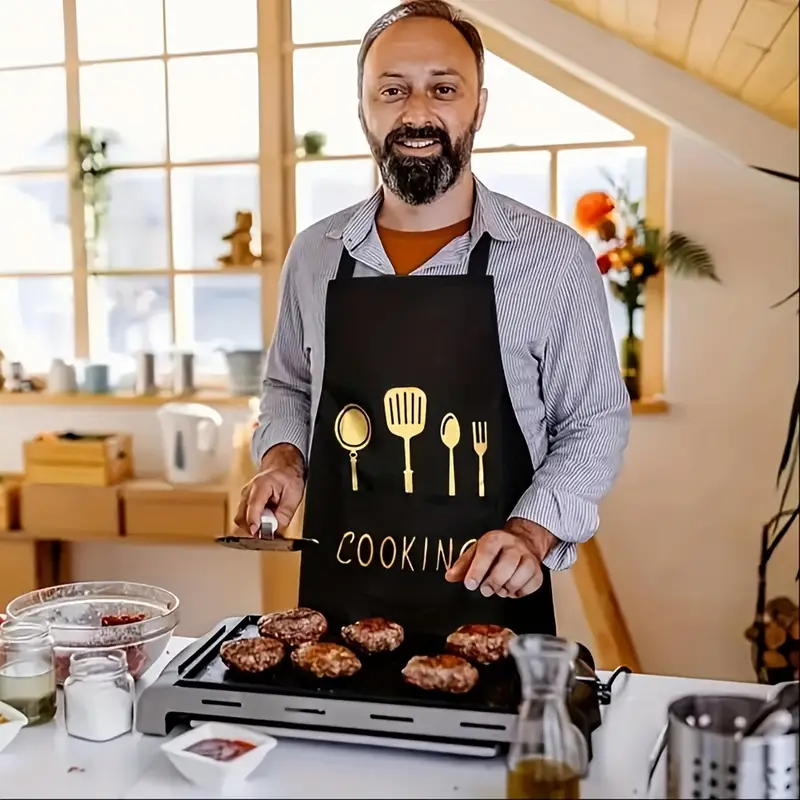 Polyester Apron – Perfect for Chefs and Restaurant Servers! - Image 3