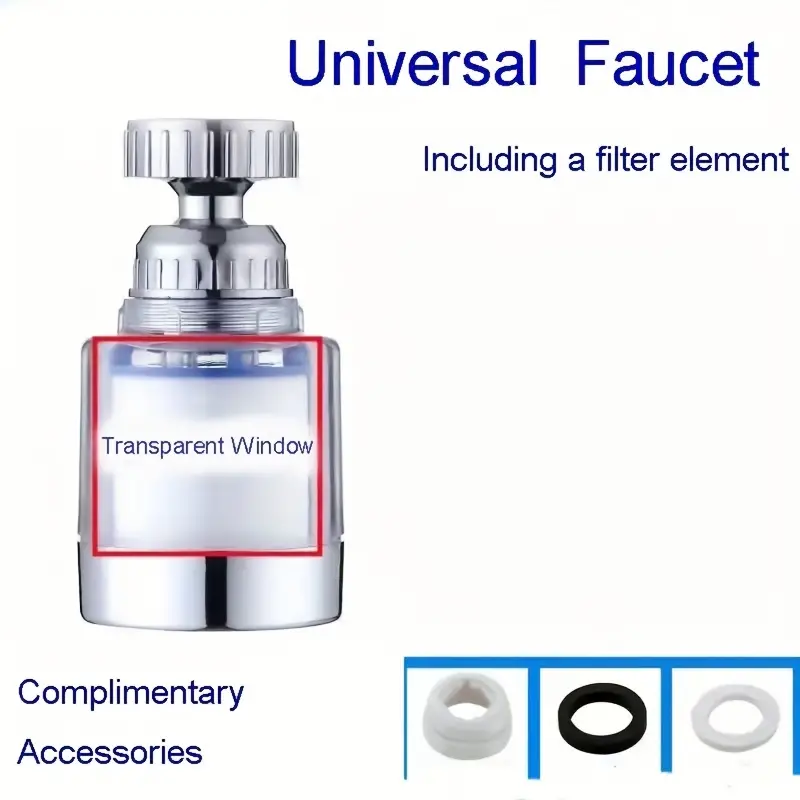 Faucet Water Filter + 4 filter - Image 7