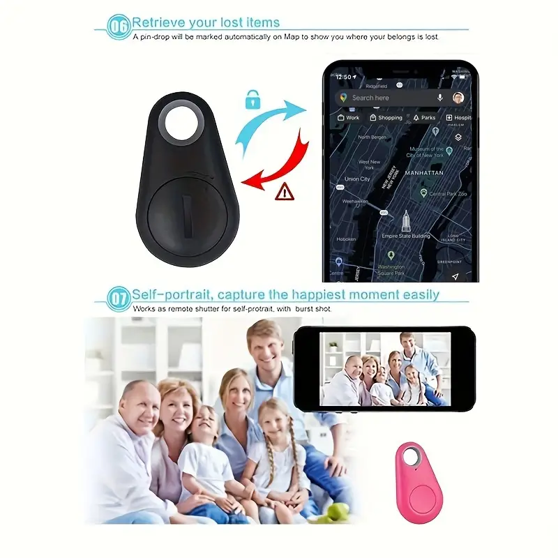 Rechargeable Mini Fashion Smart GPS Tracker 4.0 for Your Loved Ones and Valuables - Image 6
