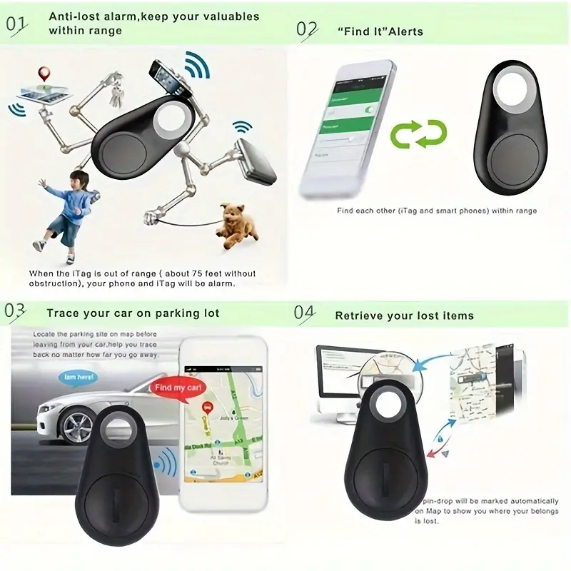 Rechargeable Mini Fashion Smart GPS Tracker 4.0 for Your Loved Ones and Valuables - Image 7