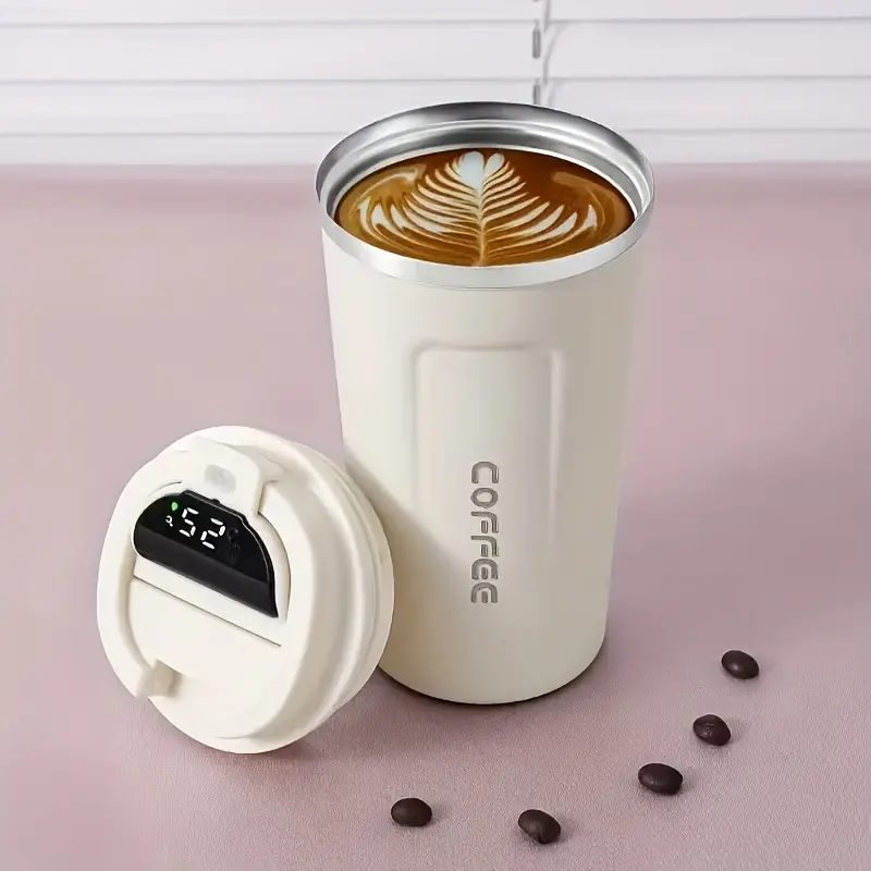 Smart Mug Temperature Display Coffee Water Bottle. Best Quality ! - Image 6