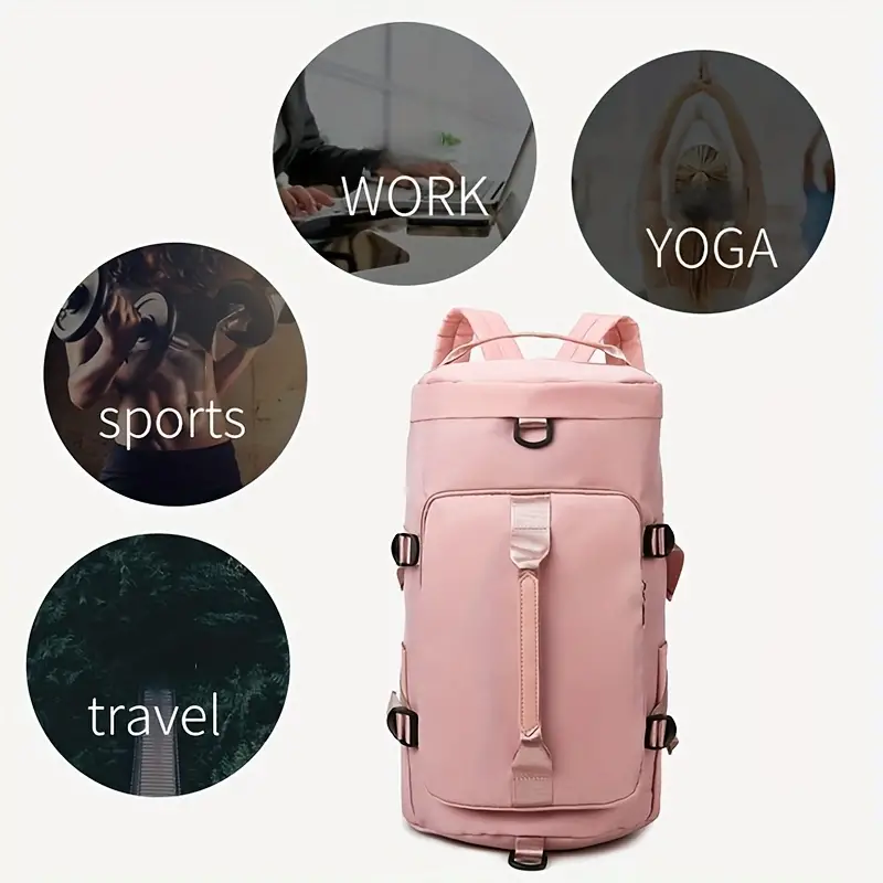 Multi-Pockets Travel Duffle Bag - Your Stylish Carry-on Weekend or for the Gym! - Image 6