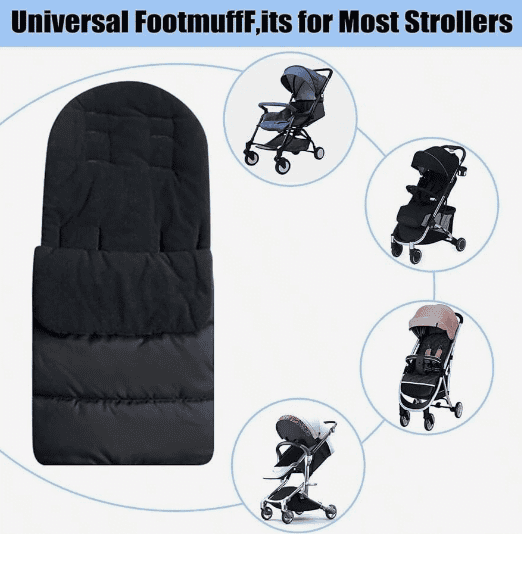 Cozy Baby Stroller Footmuff – Windproof and Warm (Cover) - Image 4