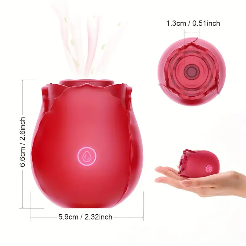 Rose Bliss Vibrator & Sucking Unleash Pleasure with 10 Sensational Modes