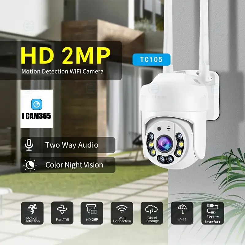 SmartGuard 360 Outdoor Security Camera - outdoor and waterproof ! - Image 4