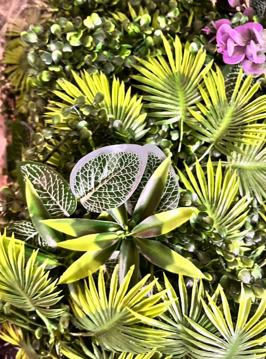 Artifical vertical Garden - Bliss Plastic Grass Wall Panel (1Pc 30x40 cm) - Image 5