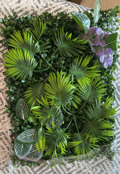 Artifical vertical Garden - Bliss Plastic Grass Wall Panel (1Pc 30x40 cm) - Image 6