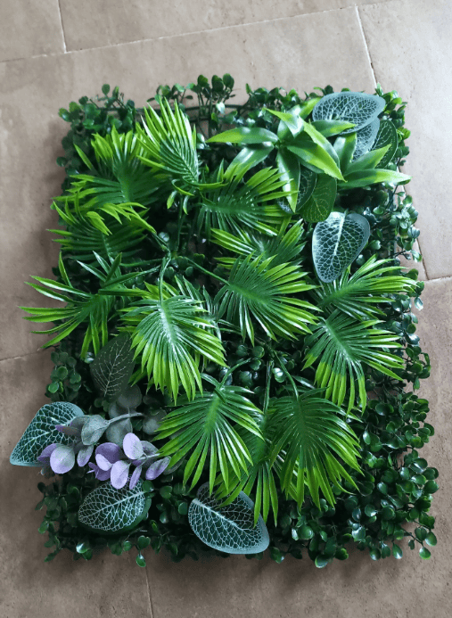 Artifical vertical Garden - Bliss Plastic Grass Wall Panel (1Pc 30x40 cm) - Image 7