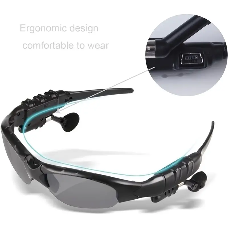 Sunglasses Bluetooth Headset: Enjoy Music and Calls Wirelessly - Image 7