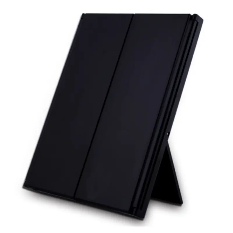 Portable Foldable LED Three-Sided Desktop Makeup Mirror! - Image 3