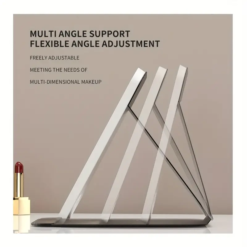 Portable makeup mirror with Lights! PINK - Image 5