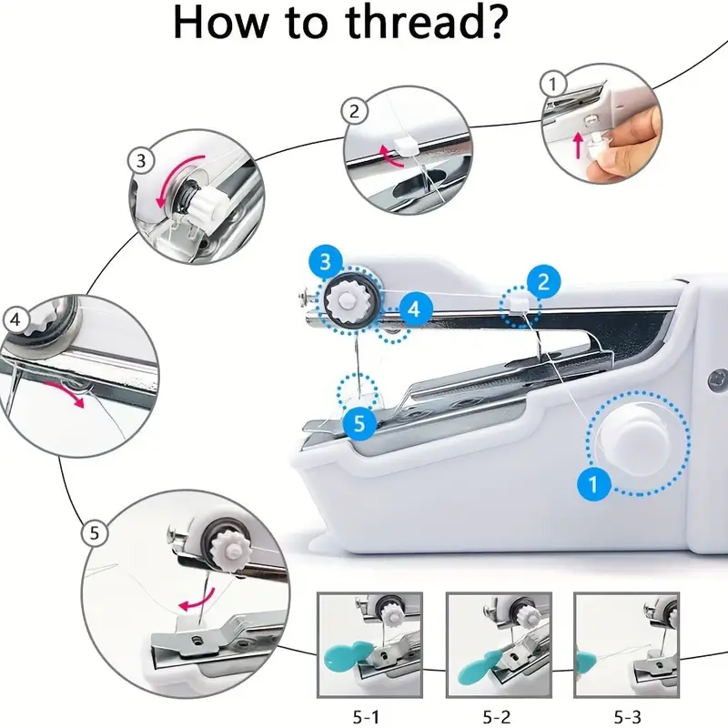 Portable Handheld Sewing Machine! Best Seller 2024 - Image 3