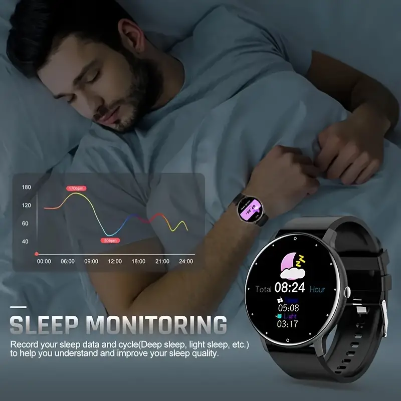 Smartwatch full Touch Screen, Waterproof, Music-Control, Call and More! - Image 3