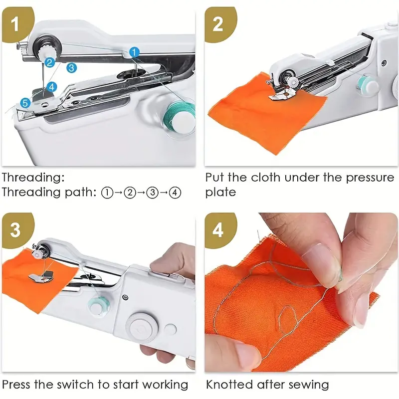 Portable Handheld Sewing Machine! Best Seller 2024 - Image 4
