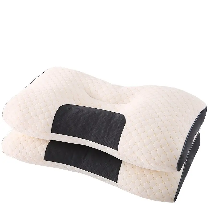 2pcs Knitted Thin Pillow with Cervical Neck Protection! Best seller!