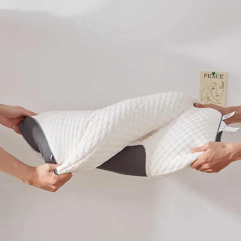 2pcs Knitted Thin Pillow with Cervical Neck Protection! Best seller! - Image 9