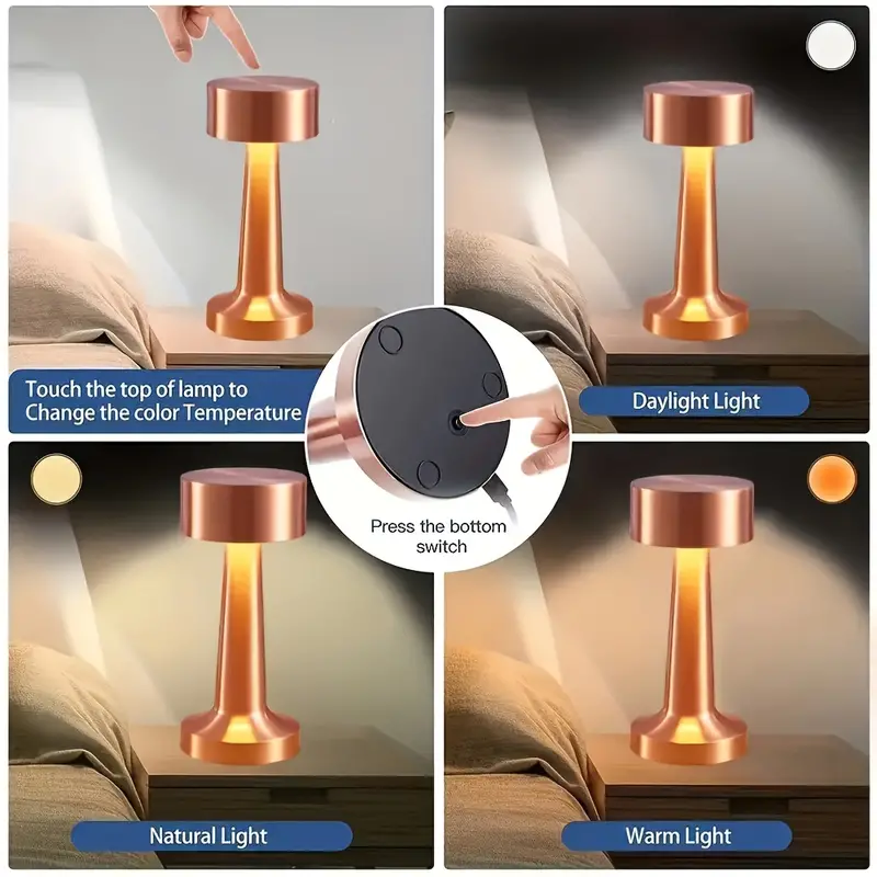 Rechargeable LED Cordless Desk Lamp! - Image 7