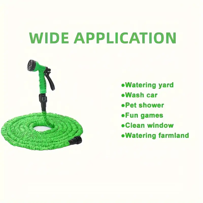 Multipurpose Expandable Hose plus gun ! 20FT / 65 FT