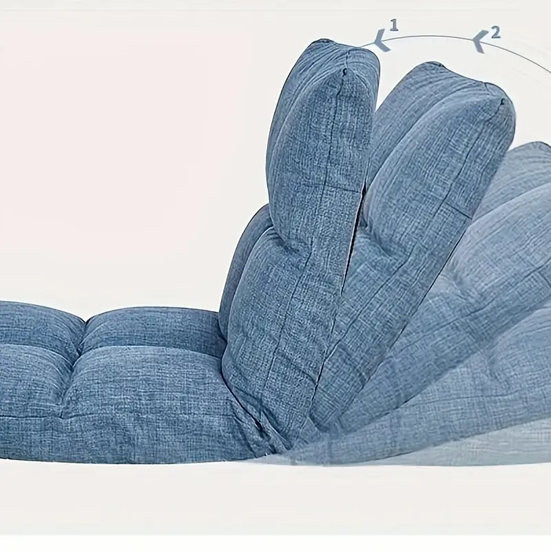 Lazy Sofa for Ultimate Comfort! Light Blue 1pc - Image 3