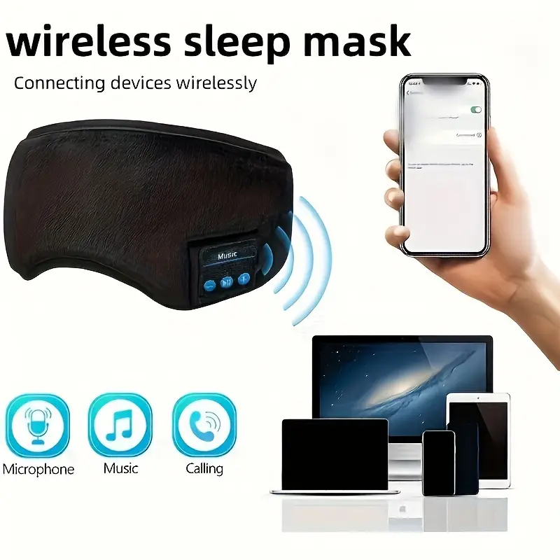 Sleep Mask Headphones for Ultimate Relaxation!