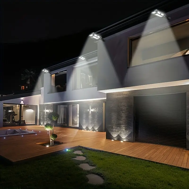 Solar Wall Light with Motion Sensor and Remote Control - Image 6