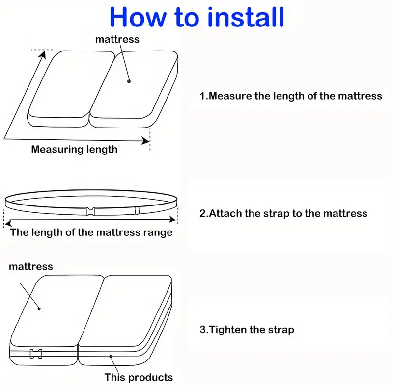Adjustable Bed Strap Mattress Joiner! 10 meters ! - Image 5
