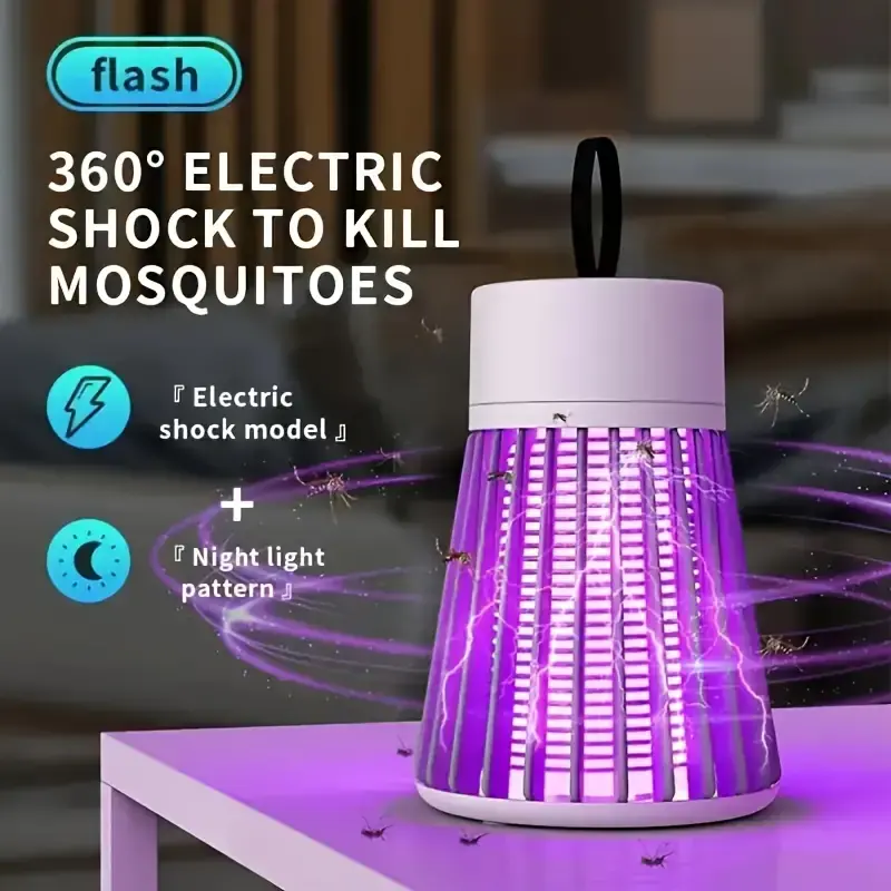 Portable Mosquito Killer Lamp! USB or rechargeable - Image 3