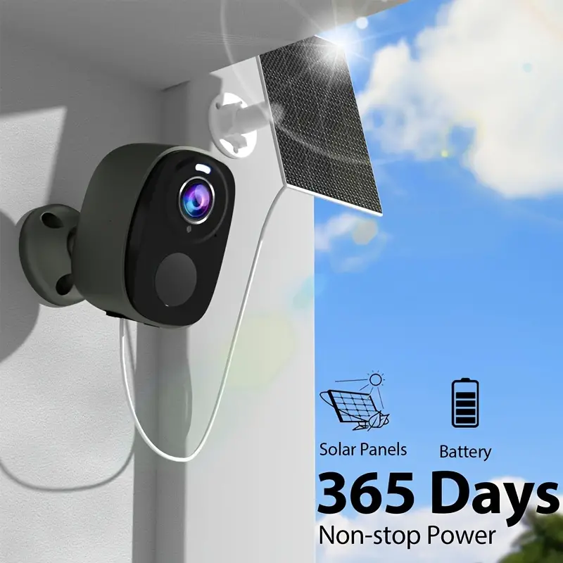 Camera Waterproof Solar Battery Security - Image 9