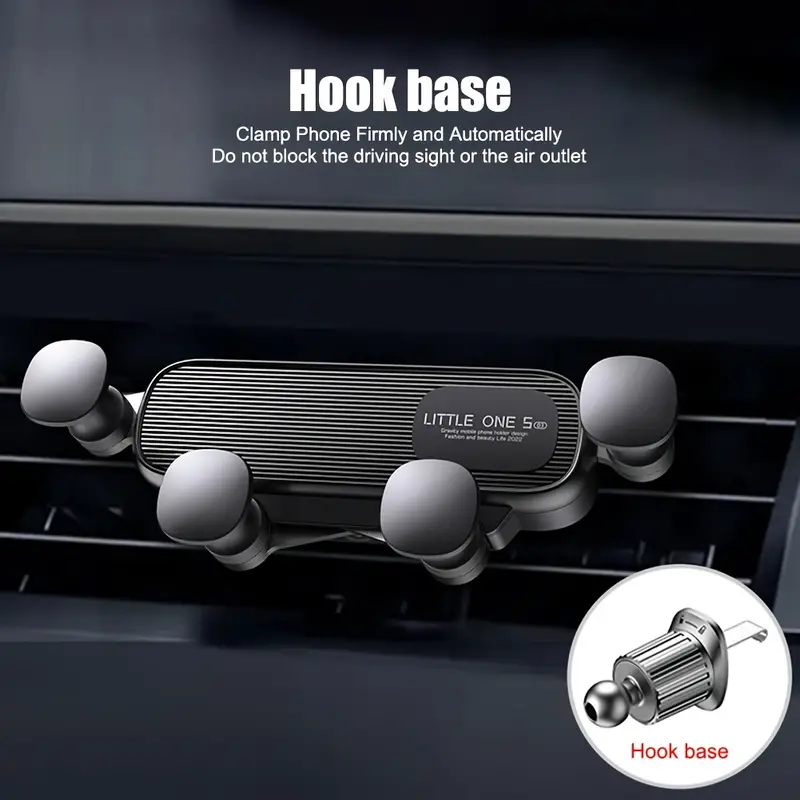 360° Rotatable Gravity Car Mobile Phone Bracket! - Image 5