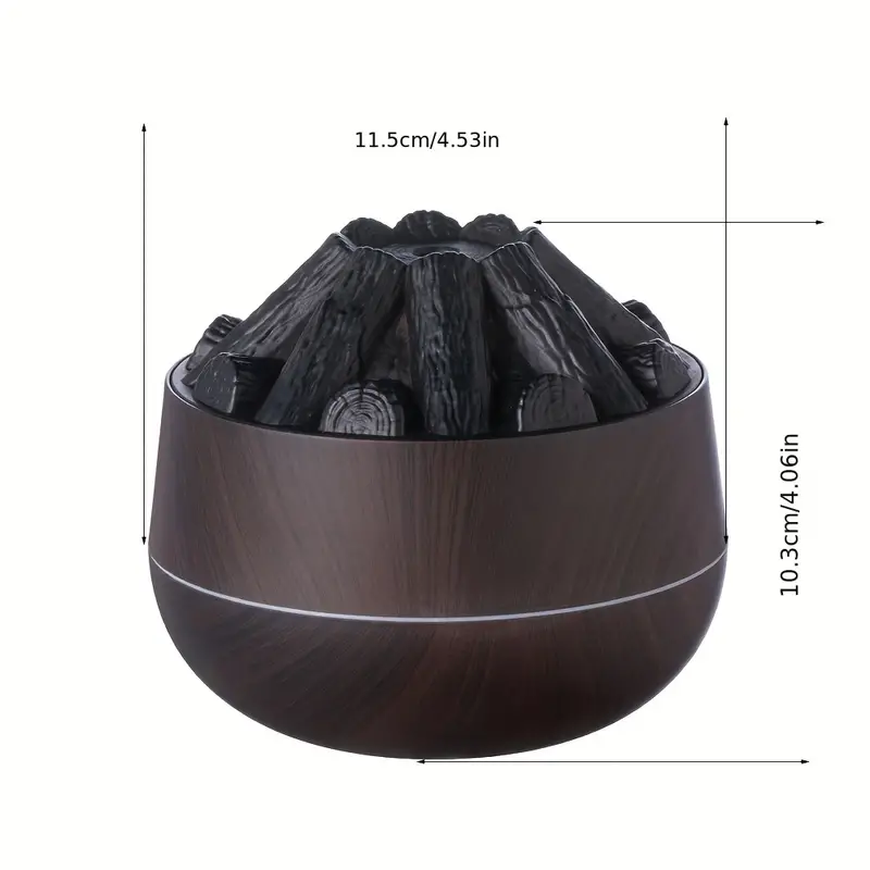Mini Wood Fireplace Humidifier! (1pc) - Image 3