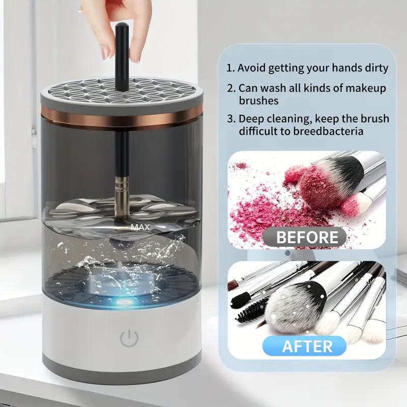 USB-Powered Makeup Brush Cleaner! - Image 9