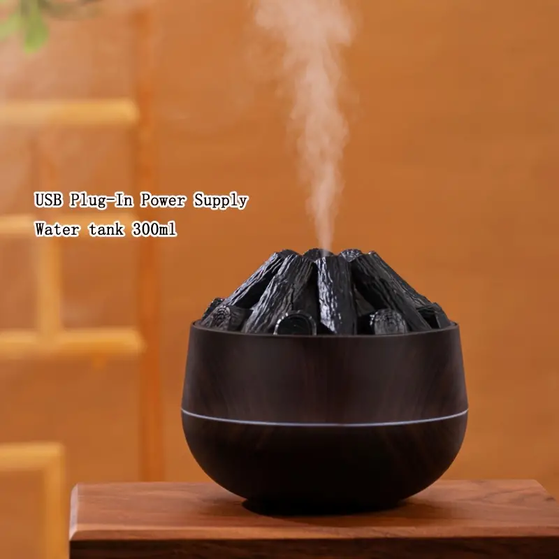 Mini Wood Fireplace Humidifier! (1pc) - Image 4
